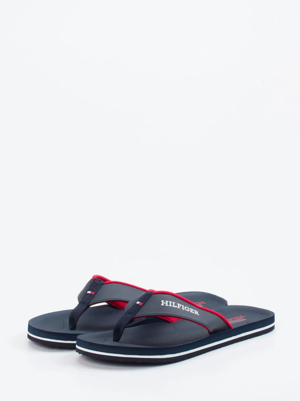 Tommy Hilfiger – Zehentrenner aus Synthetik blau