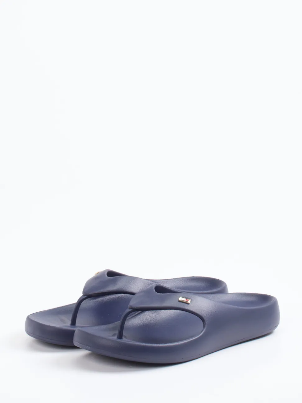 Tommy Hilfiger – Zehentrenner aus Synthetik in Blau