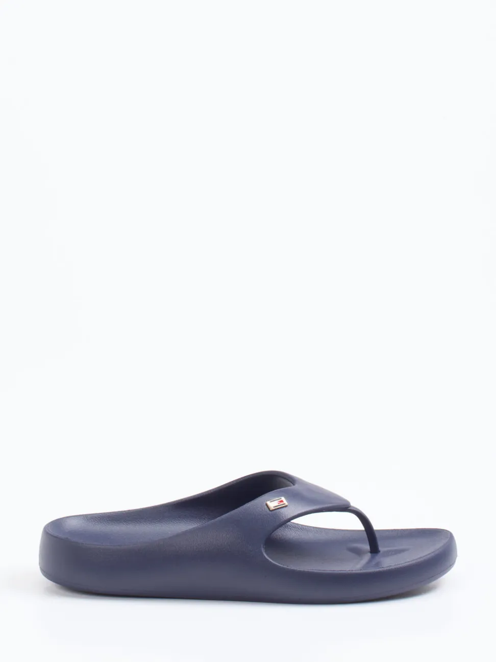 Tommy Hilfiger – Zehentrenner aus Synthetik in Blau