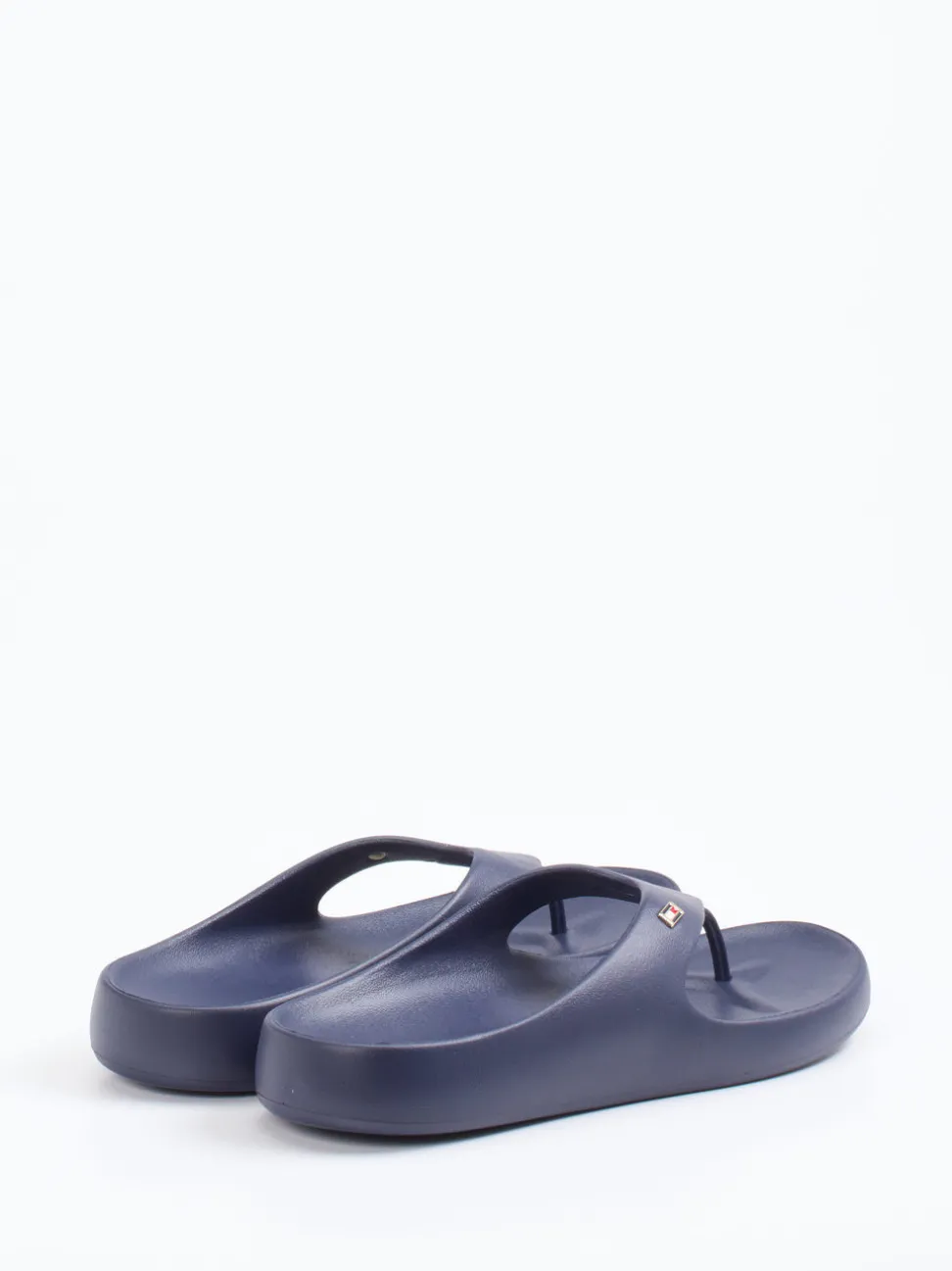 Tommy Hilfiger – Zehentrenner aus Synthetik in Blau