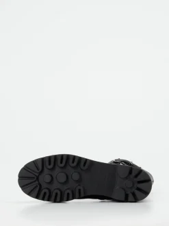 Truman's – Biker-Stiefelette aus Kalbleder schwarz