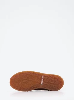 Truman's – Bootsschuh aus Veloursleder in Taupe