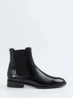 Truman's – Chelsea Boots aus Kalbleder Schwarz