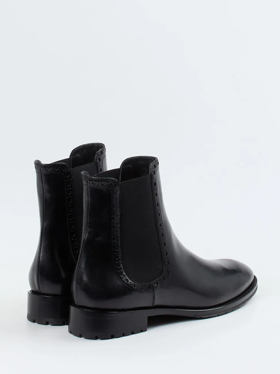 Truman's – Chelsea Boots aus Kalbleder Schwarz
