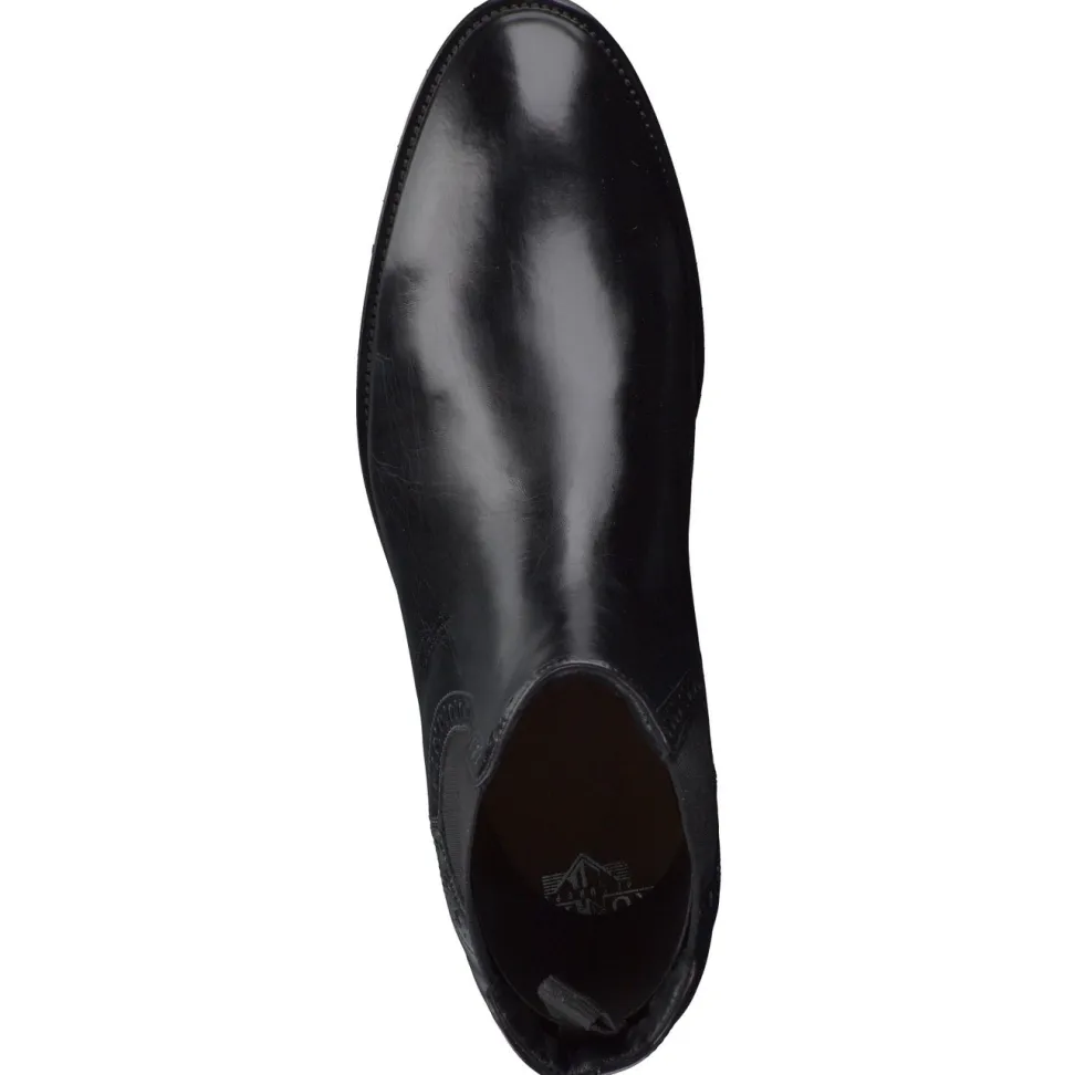 Truman's – Chelsea Boots aus Kalbleder Schwarz