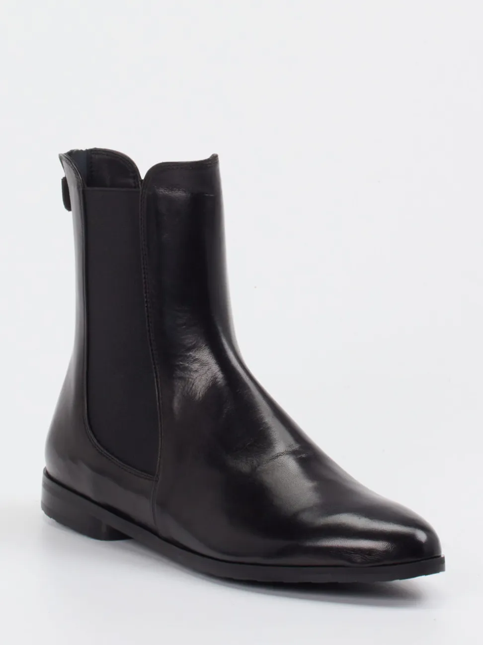 Truman's – Chelsea Boots aus Veloursleder Schwarz