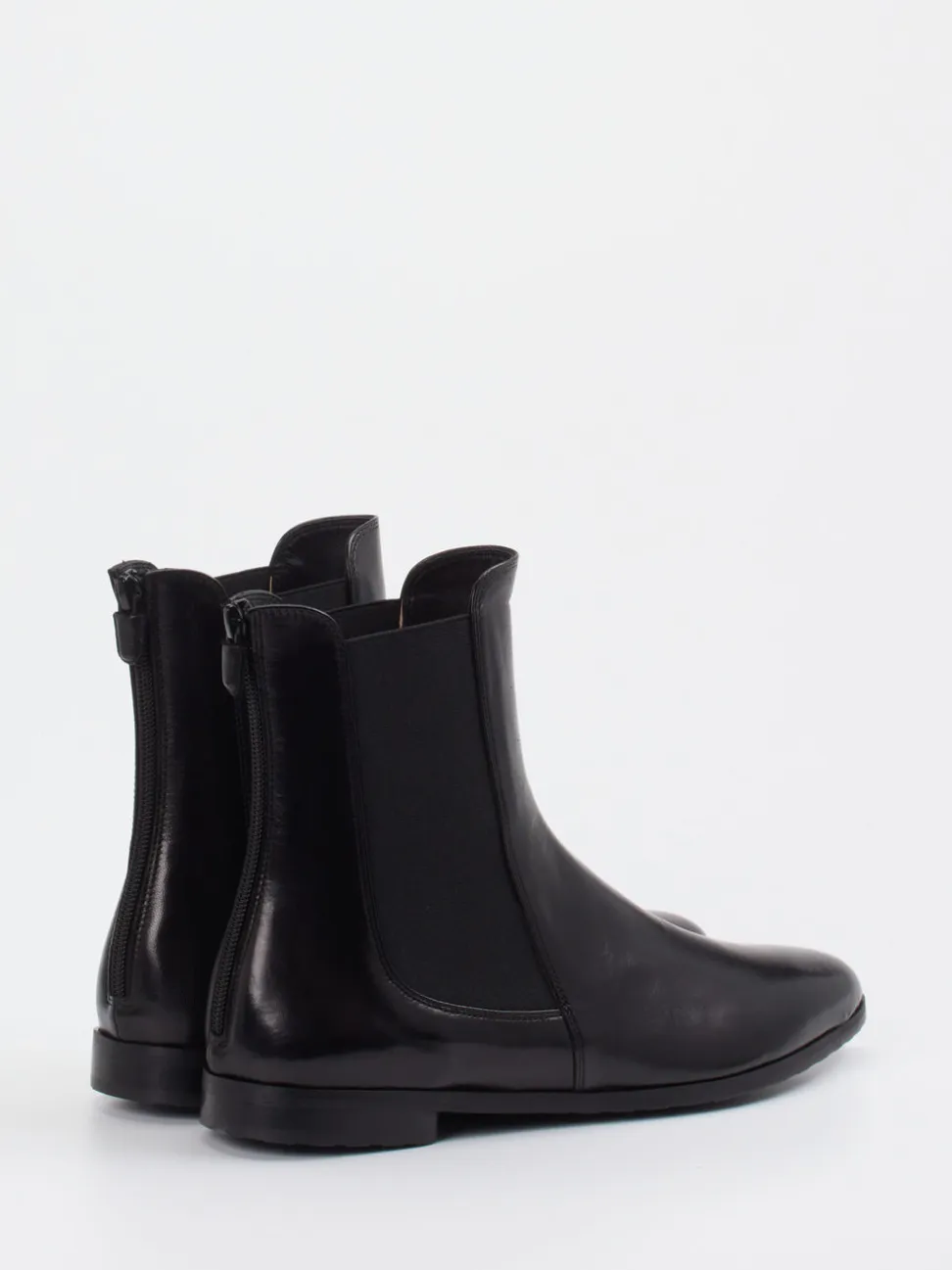 Truman's – Chelsea Boots aus Veloursleder Schwarz