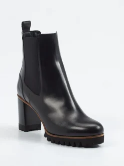 Truman's – Chelsea Boots aus Kalbleder Schwarz