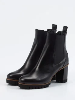 Truman's – Chelsea Boots aus Kalbleder Schwarz