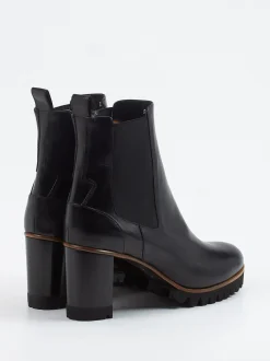Truman's – Chelsea Boots aus Kalbleder Schwarz