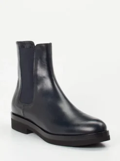 Truman's – Chelsea Boots aus Kalbleder Dunkelblau