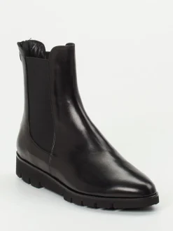 Truman's – Chelsea-Stiefelette aus Lammleder schwarz