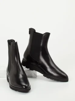 Truman's – Chelsea-Stiefelette aus Lammleder schwarz