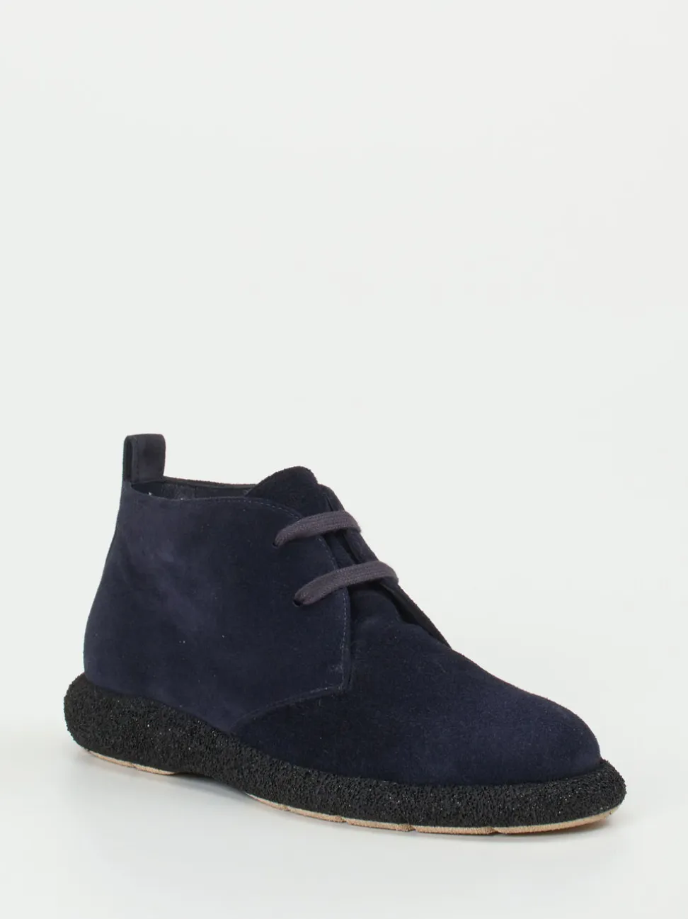 Truman's – Desert Boots aus Veloursleder dunkelblau