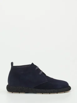 Truman's – Desert Boots aus Veloursleder dunkelblau
