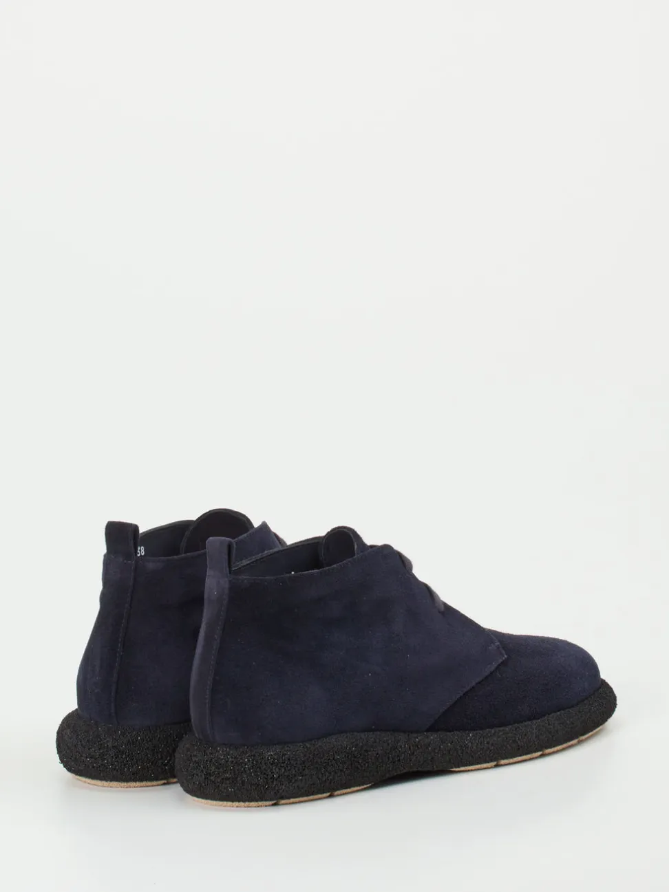 Truman's – Desert Boots aus Veloursleder dunkelblau