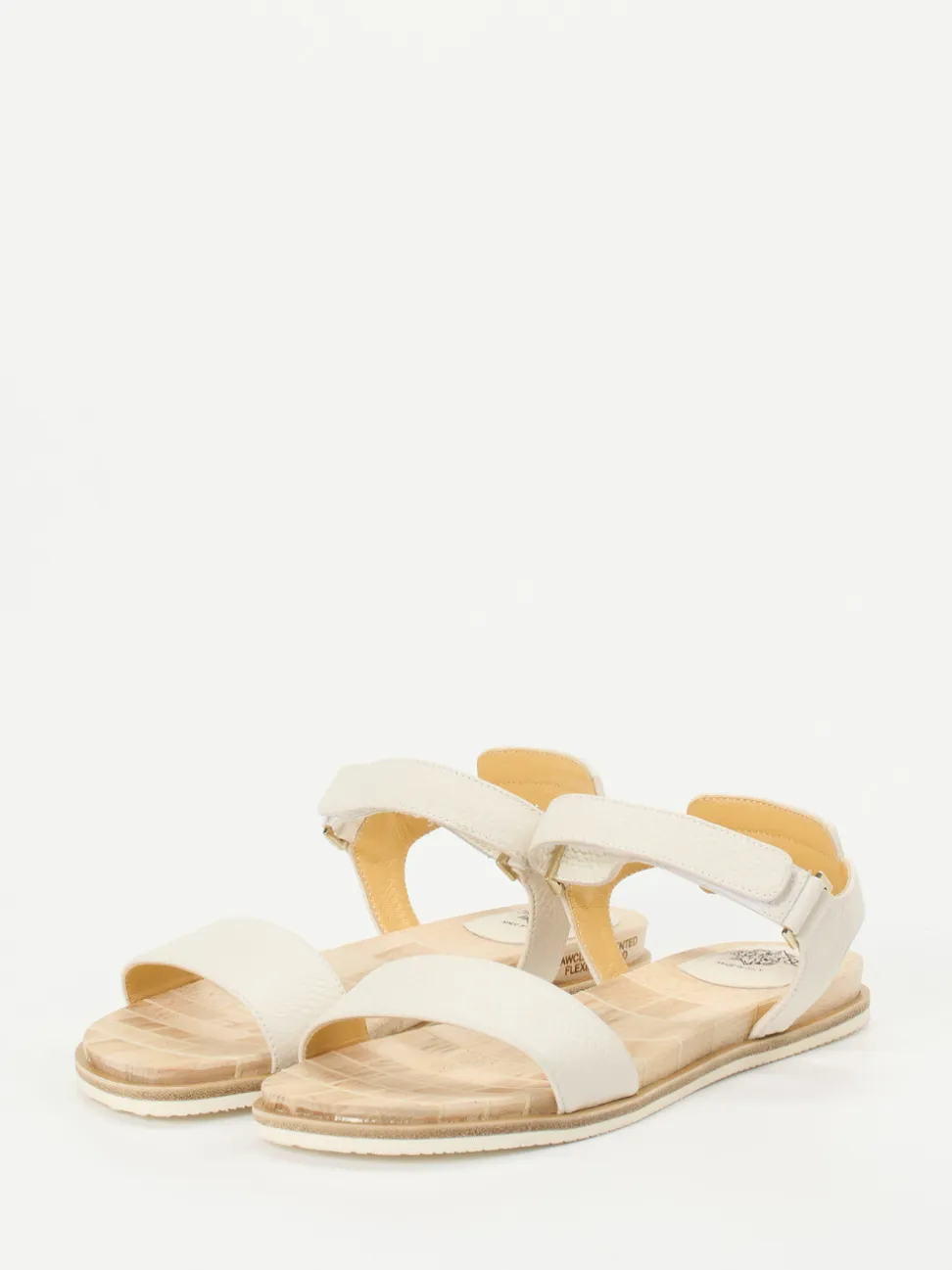 Truman's – Klettsandalen aus Elchleder Cremeweiß