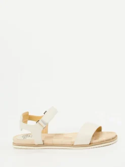 Truman's – Klettsandalen aus Elchleder Cremeweiß