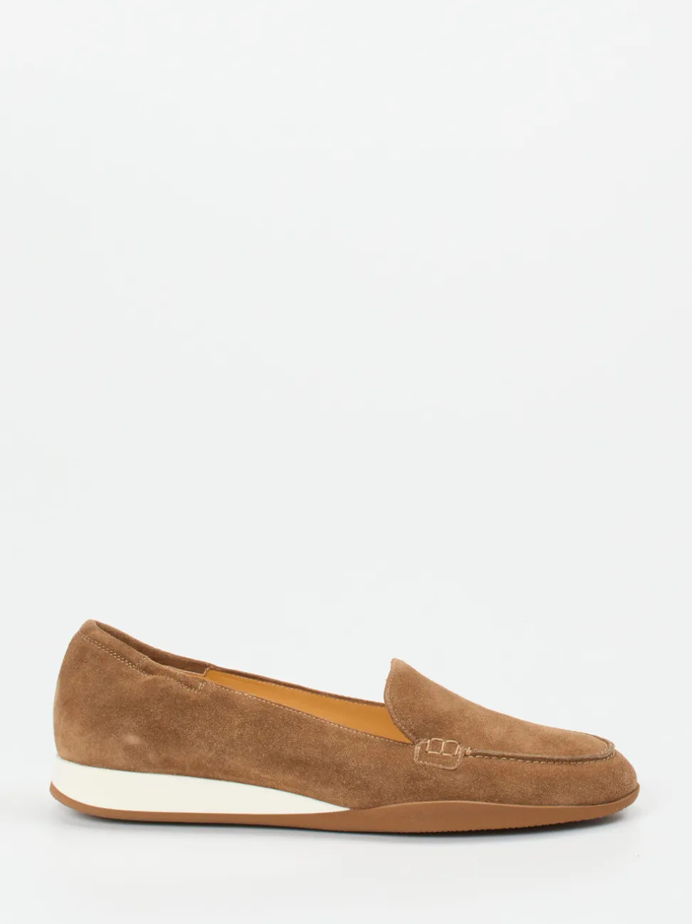 Truman's – Komfort-Loafer aus Veloursleder cognac