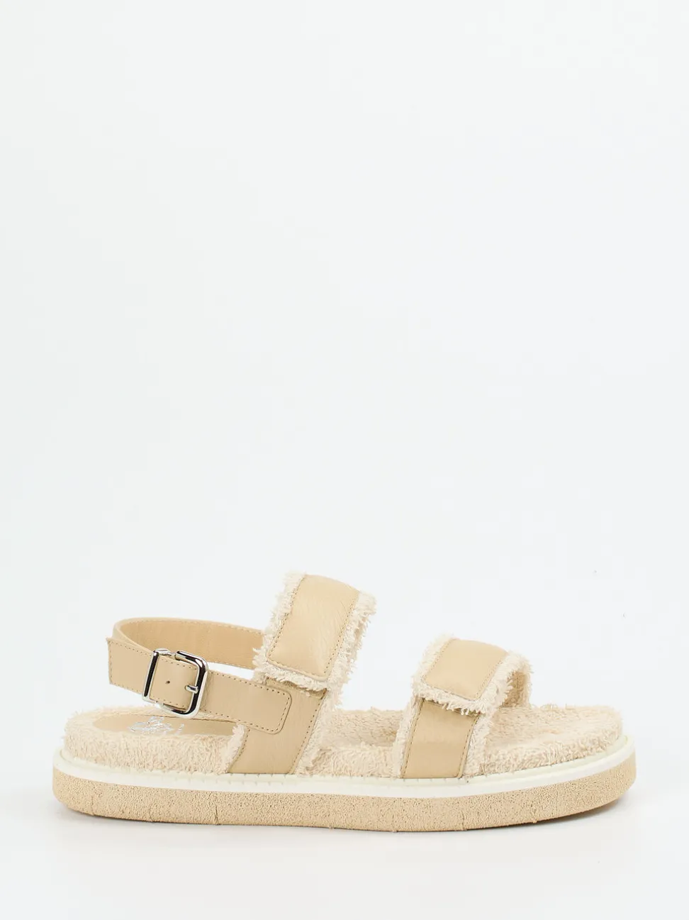 Truman's – Komfortsandale aus Elchleder Beige