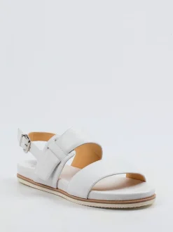 Truman's – Komfortsandale aus Hirschleder Offwhite