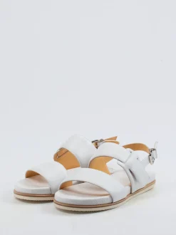 Truman's – Komfortsandale aus Hirschleder Offwhite
