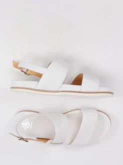 Truman's – Komfortsandale aus Hirschleder Offwhite