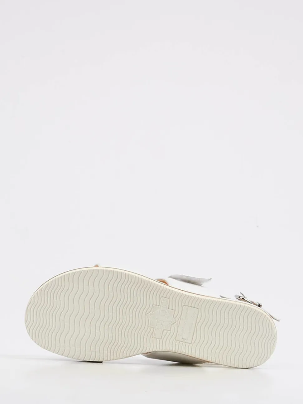 Truman's – Komfortsandale aus Hirschleder Offwhite