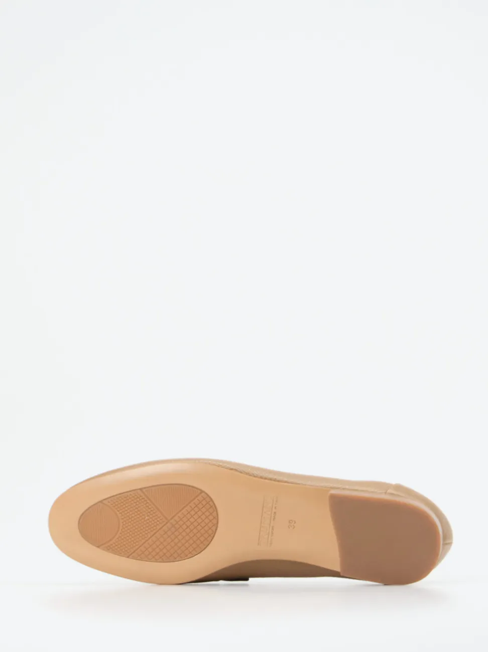 Truman's – Loafer aus genarbtem Hirschleder beige