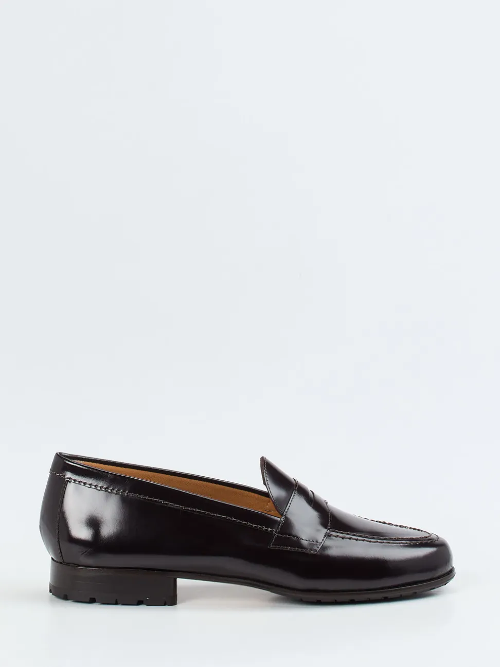 Truman's – Loafer aus Hochglanzleder Dunkelbraun