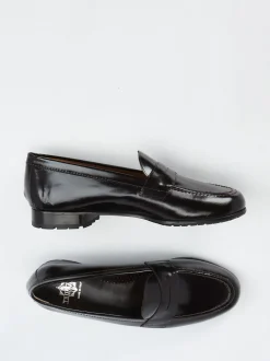 Truman's – Loafer aus Hochglanzleder Dunkelbraun