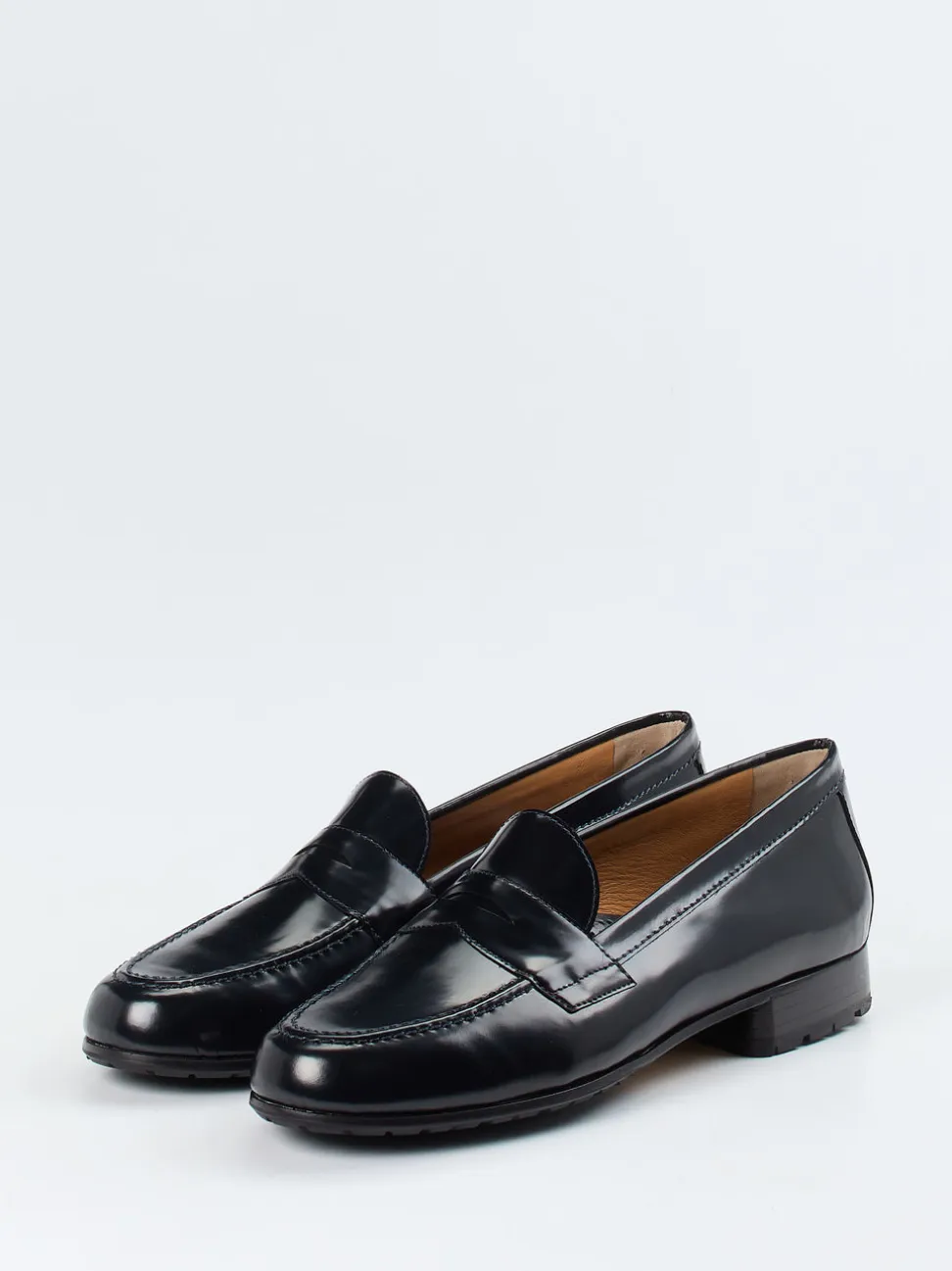 Truman's – Loafer aus Hochglanzleder in Blau