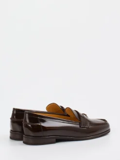 Truman's – Loafer aus Hochglanzleder in Braun