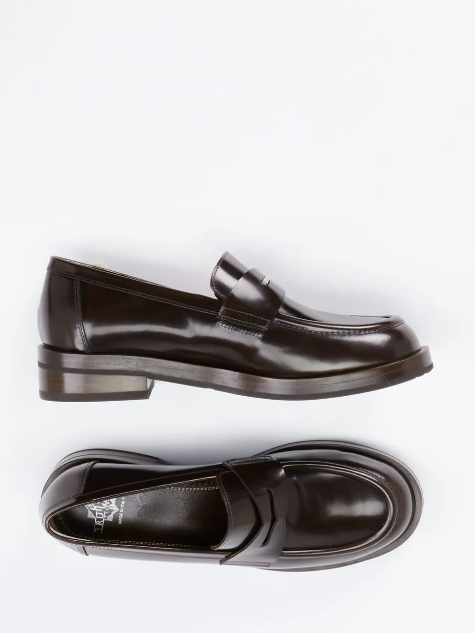 Truman's – Loafer aus Hochglanzleder in Braun