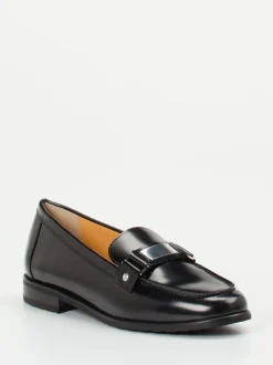 Truman's – Loafer aus Lammleder schwarz glänzend