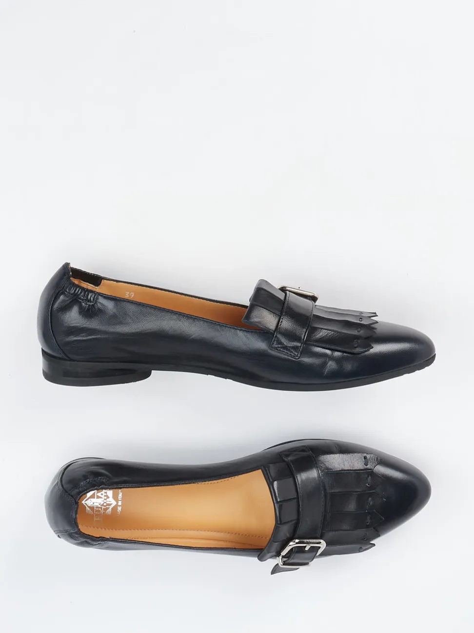 Truman's – Loafer aus Lammleder in Tiefschwarz