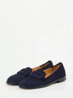 Truman's – Loafer aus Veloursleder in Marineblau