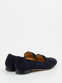 Truman's – Loafer aus Veloursleder dunkelblau