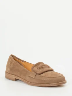 Truman's – Loafer aus Veloursleder sandbraun