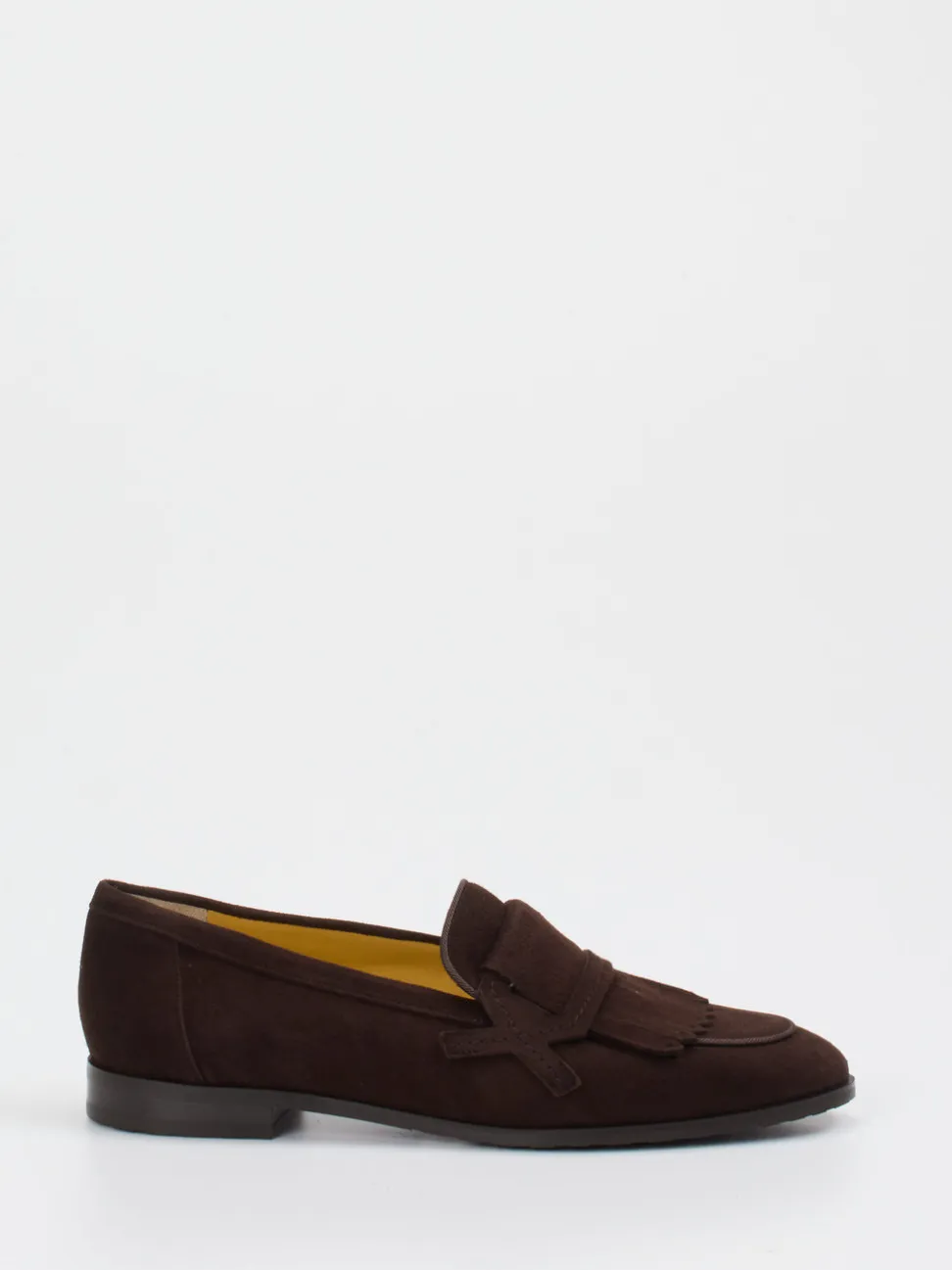 Truman's – Loafer aus Veloursleder Dunkelbraun