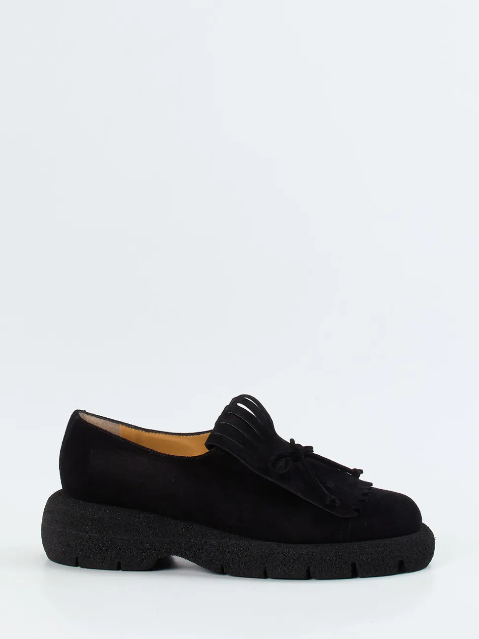 Truman's – Loafer aus Veloursleder in Schwarz