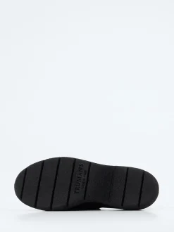 Truman's – Loafer aus Veloursleder in Schwarz