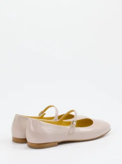 Truman's – Mary Jane Ballerinas aus Lackleder beige