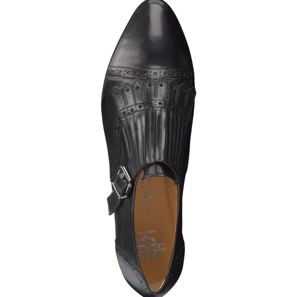 Truman's – Monkstrap aus Lammleder Schwarz