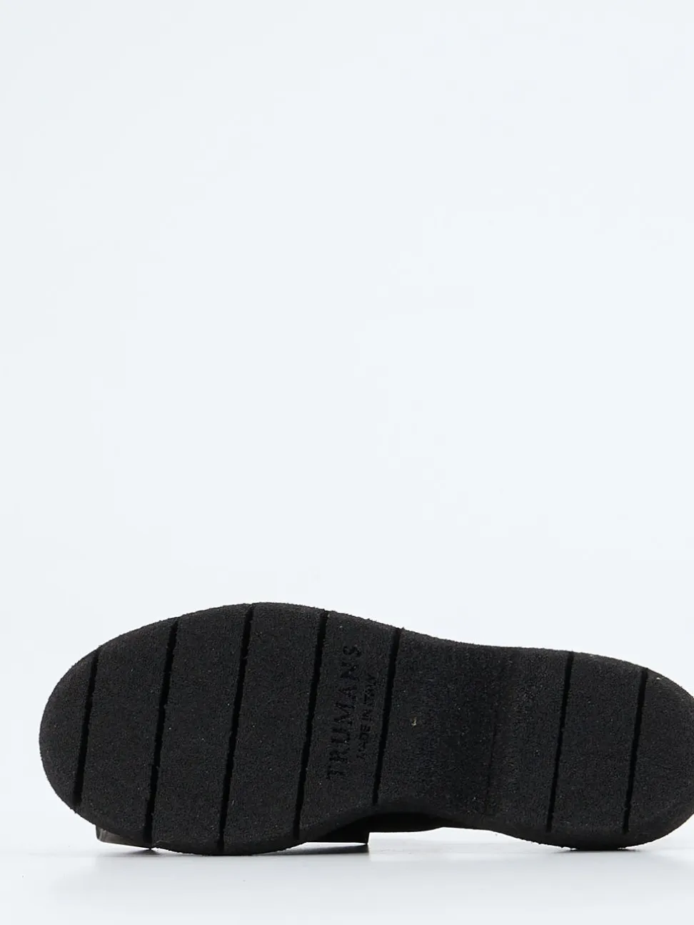 Truman's – Plateau-Loafer aus Veloursleder Dunkelbraun