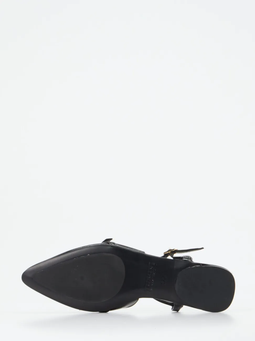 Truman's – Riemchen-Ballerinas aus Lackleder Schwarz