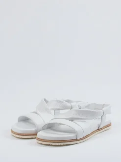 Truman's – Sandalen aus Hirschleder Off-White
