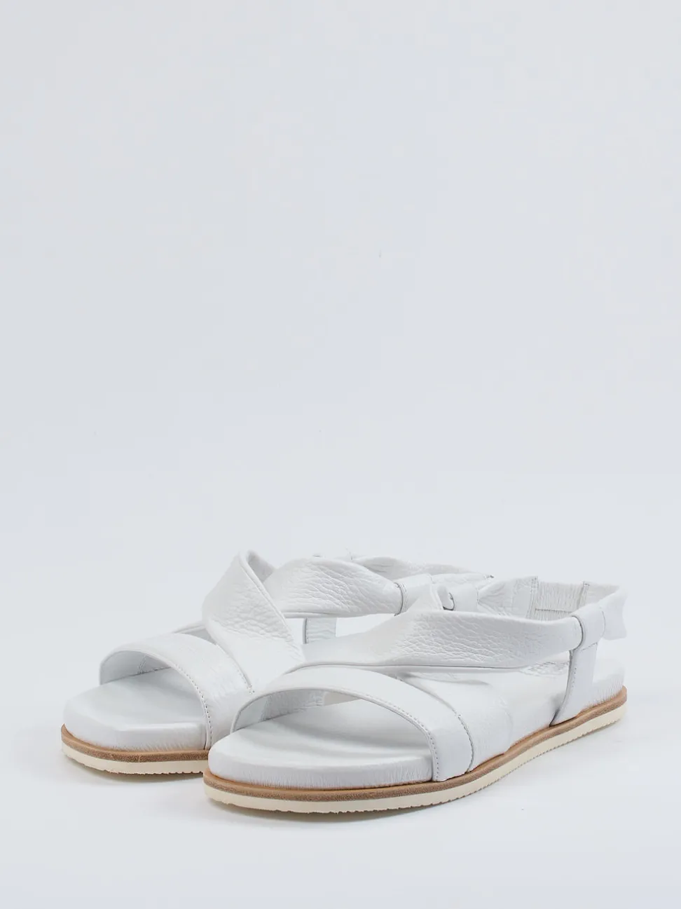 Truman's – Sandalen aus Hirschleder Off-White