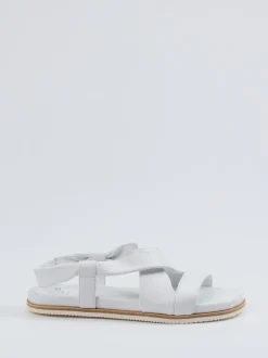 Truman's – Sandalen aus Hirschleder Off-White