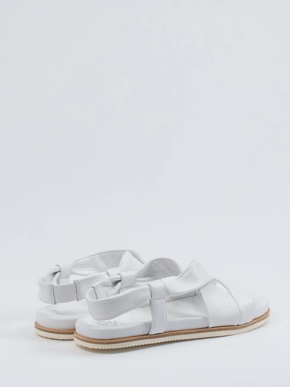 Truman's – Sandalen aus Hirschleder Off-White